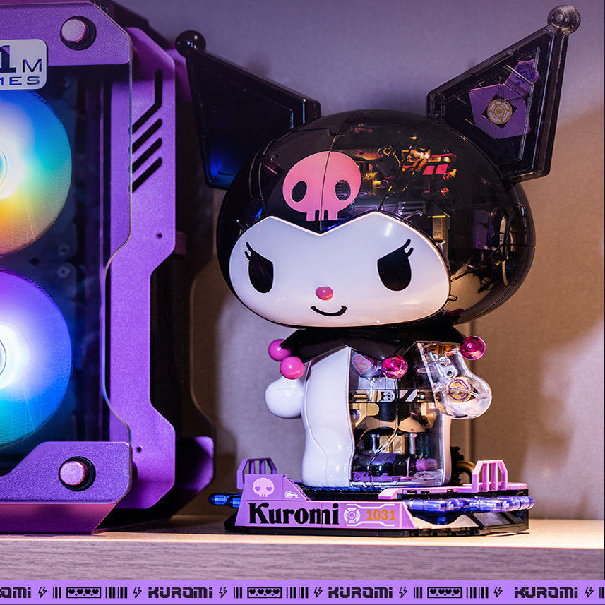 Kuromi库洛米大体三丽鸥航游星际潮玩拼装积木摆件女生礼物TOPTOY图片