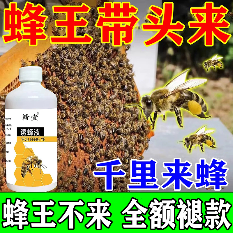 强效诱蜂液诱蜂膏神器蜂蜡野外用诱蜜蜂中蜂养蜂神奇招蜂水引蜂王