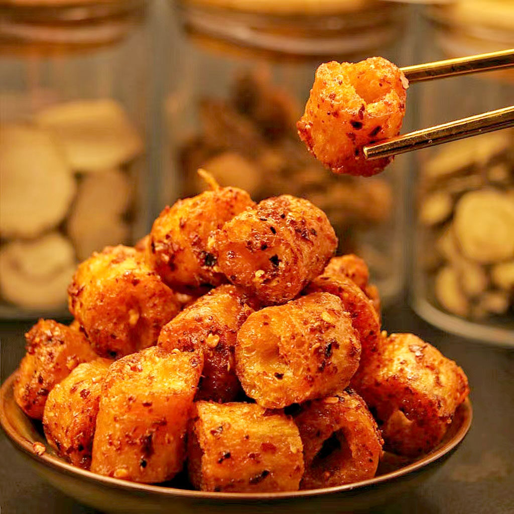 妙口丫素鸭脖180g人气儿时辣条面筋麻辣休闲小零食袋装豆制品小吃