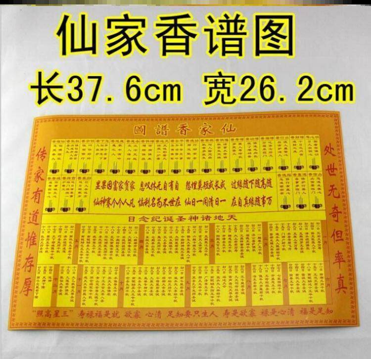 香谱图解大全仙家香谱图解全家用香普图解道家香谱图道24香四十八