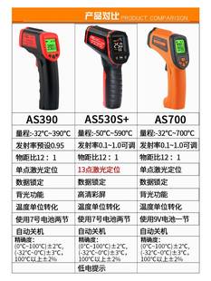 希玛红外线测温仪工业高精度烘焙油炸厨房商用油温枪测温枪温度计