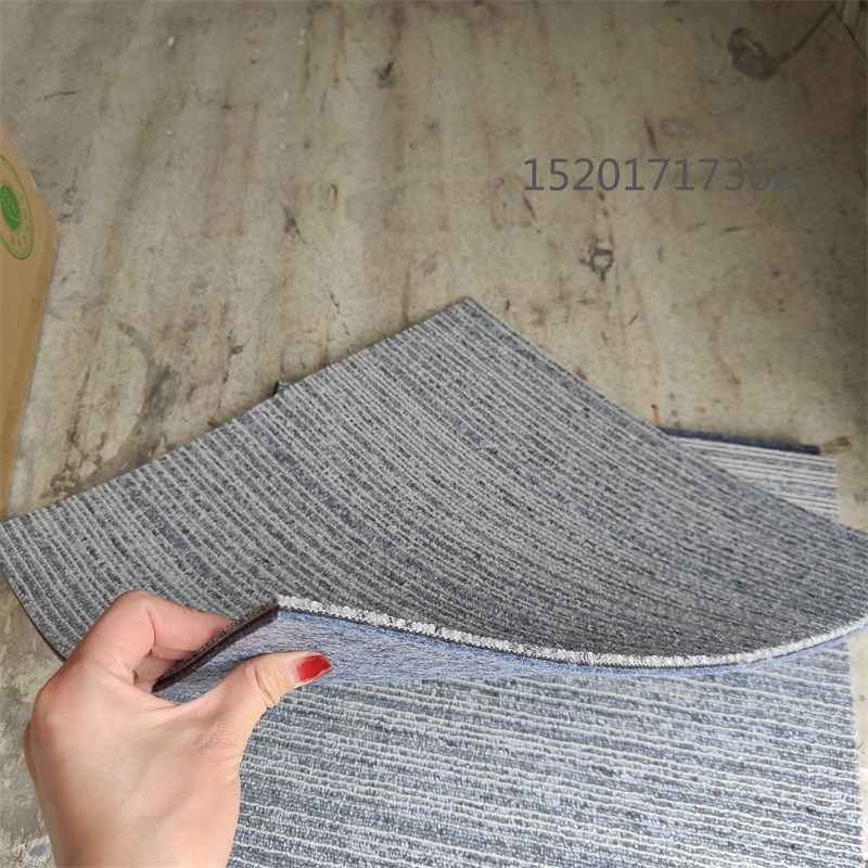 巨东TB9100加厚PVC方块地毯商用办公会议室写字楼酒店电影院地毯