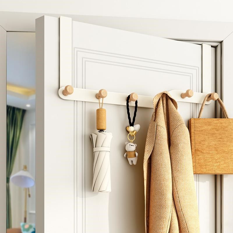 挂衣架壁挂墙上免打孔入户衣服帽钩玄关进门N口墙壁试衣间门后挂,收纳整理,挂钩/粘钩,淘宝优惠券,粉丝福利购,淘宝优惠卷