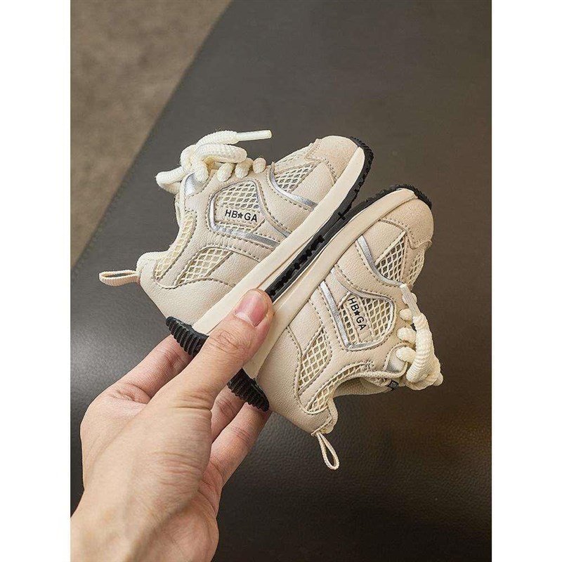 小童运动鞋春夏季男宝宝学步鞋软底防滑1一2岁透气网鞋女童休闲鞋