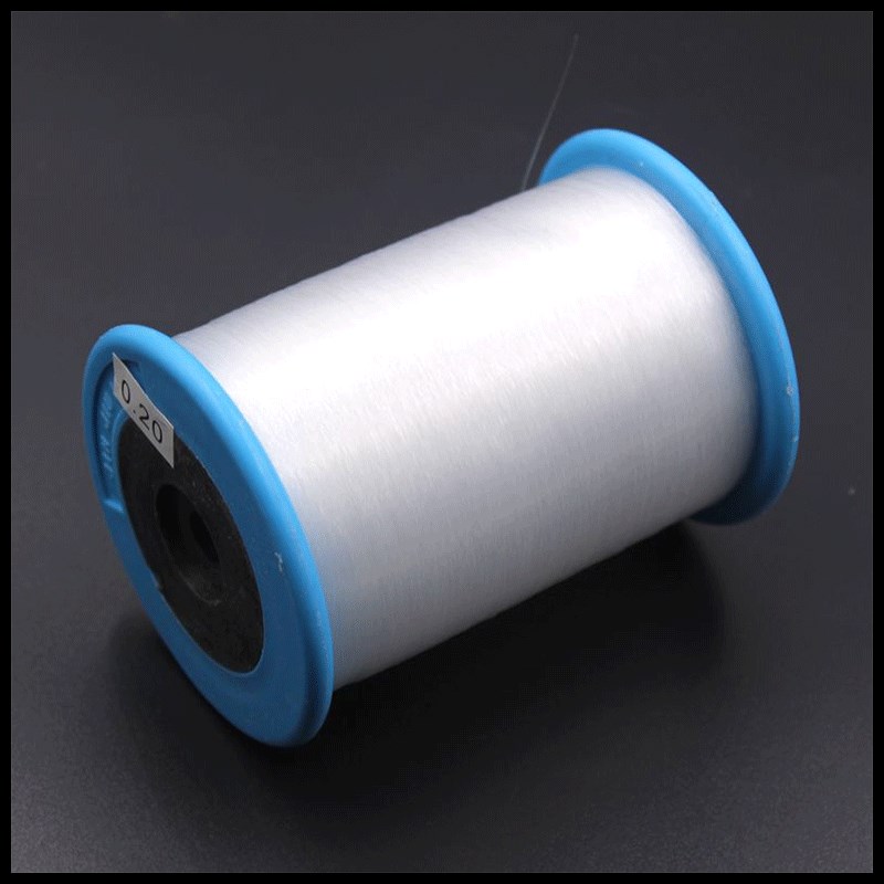 无弹力鱼线透明线手工编织线x串珠线编制水晶黄色鱼线缠戒指无弹