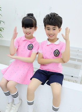 幼儿园园服演出服大童班服合唱服学院风韩版毕业服小学生校服套装