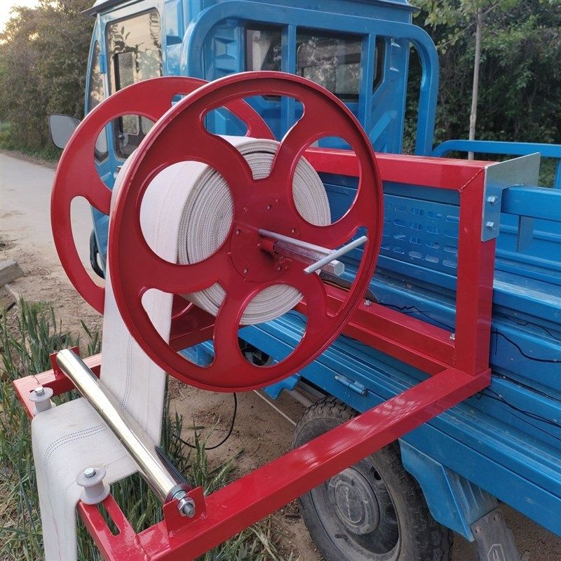 新款电动水带收卷机48v60v农田农用浇地水管管器灌溉滴灌收纳神器