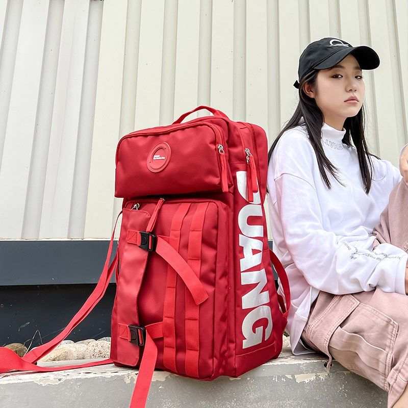 短途旅行包女轻便时尚双肩背包男大容量防水2024新款多功能登山包,箱包皮具/热销女包/男包,双肩背包,淘宝优惠券,粉丝福利购,淘宝优惠卷