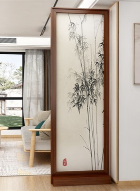 屏风隔断客厅2023年新款进门客厅双面现代简约家用正对入户门玄关