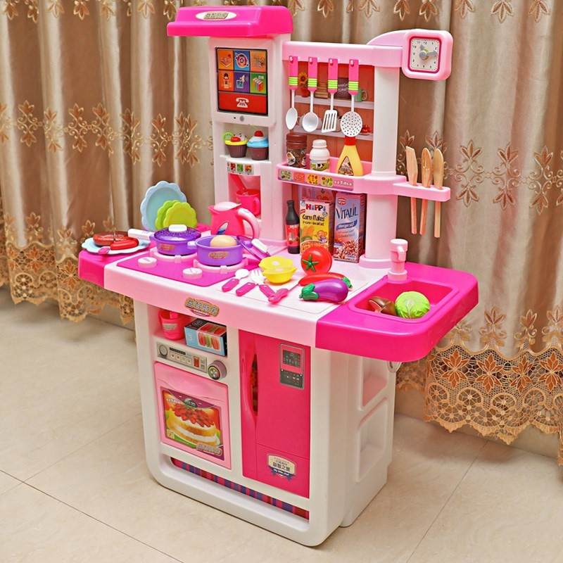 幼儿园娃娃装扮装饰区角厨房用具小班布置区域材料做Y饭套餐餐具