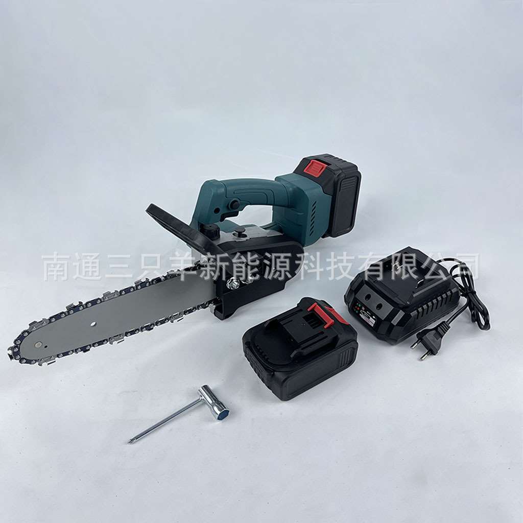 爆10寸b无刷锂电锯无线充电电链锯小用园林家式可携型手动切割伐