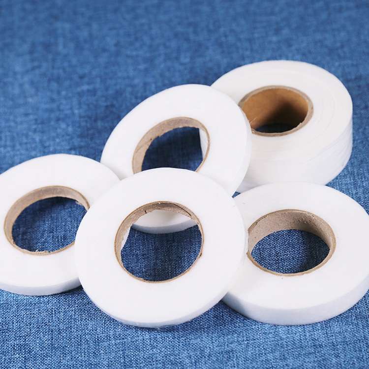 幔熔耐水平服条洗服装衬双面胶下摆处理I边粘合衬U衫胶窗帘两面热