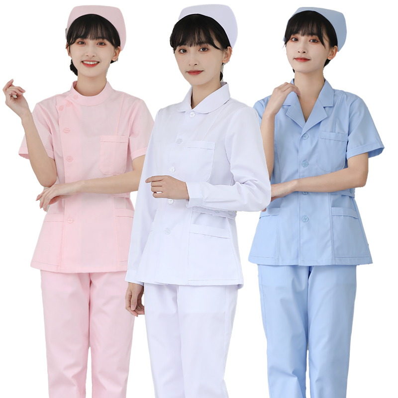 护士服女款短袖分体套装夏短款长袖医院养老院口腔牙科护工工作服