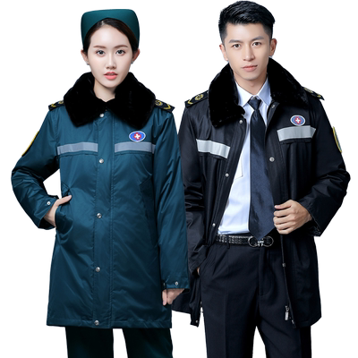 120急救棉服羽绒服护士值班棉衣