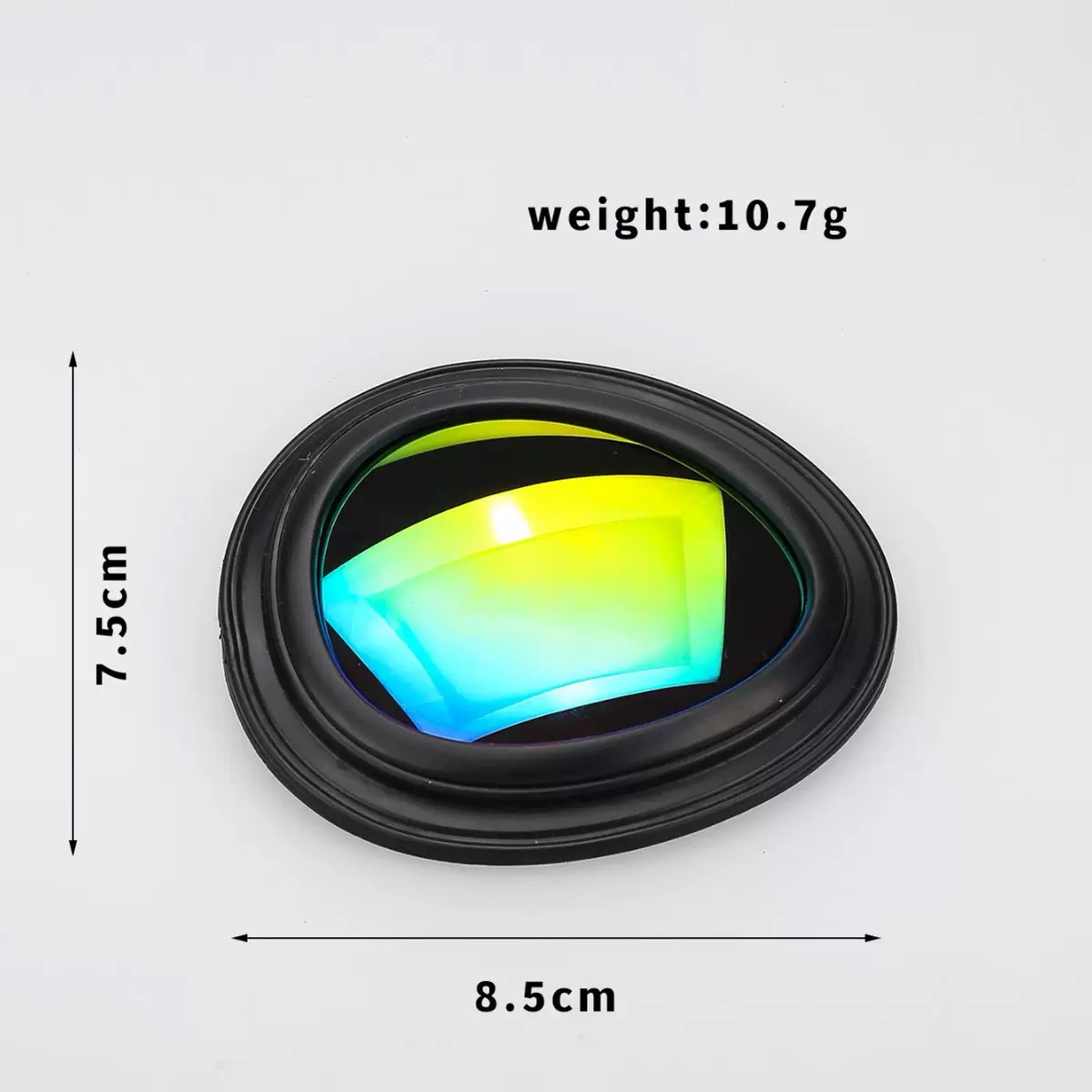 儿童奥特曼冲锋衣外套眼镜片配件彩色亮片眼镜