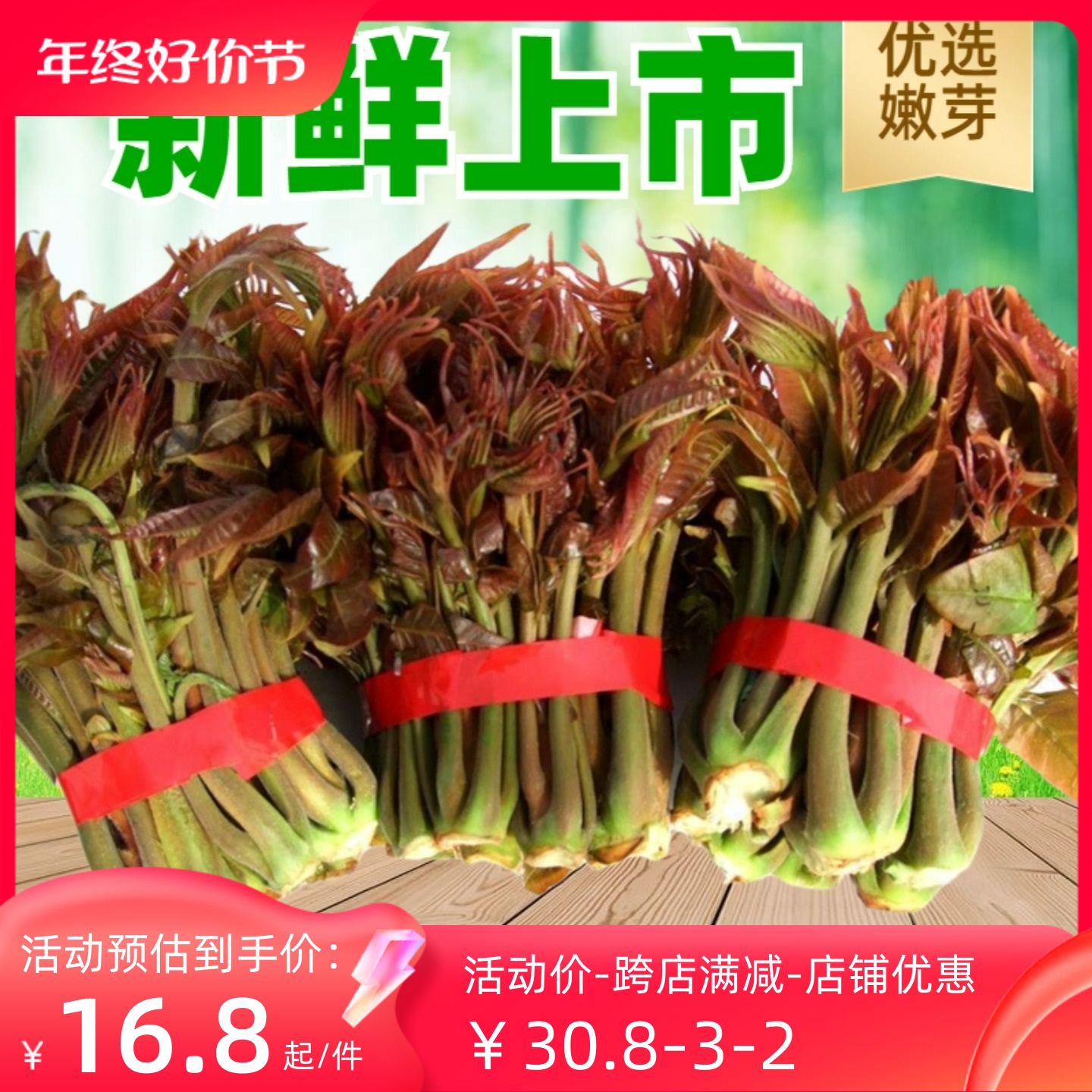 现货反季节采摘香椿芽新芽上市