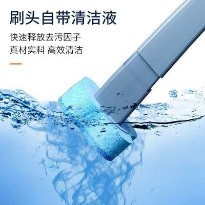 马桶刷可抛式家用一次性套装海绵无死角洗厕所可拆卸可替换马桶刷