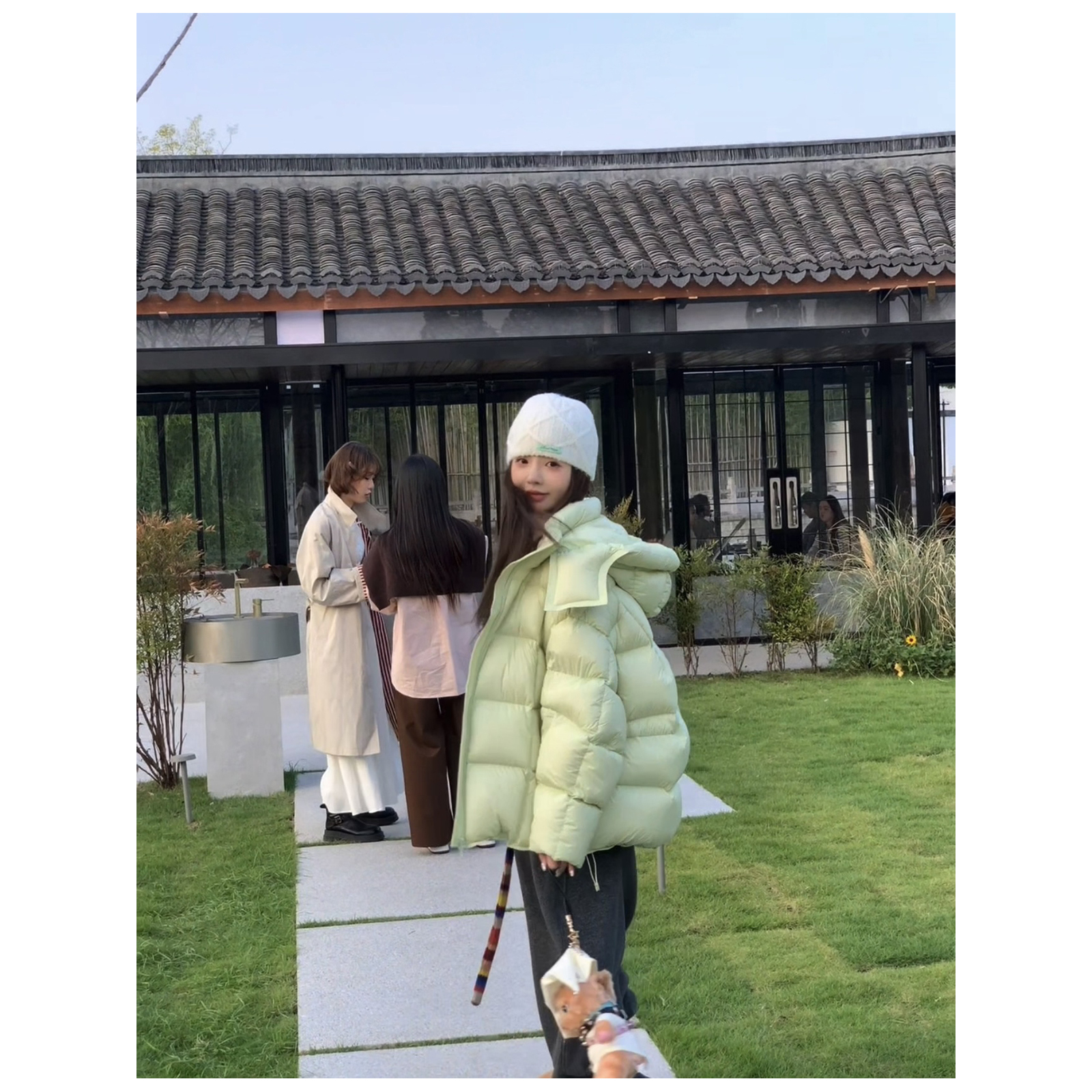 CHACHA【赫里斯岛】时尚百搭保暖极寒系列高充绒90白鹅绒羽绒服