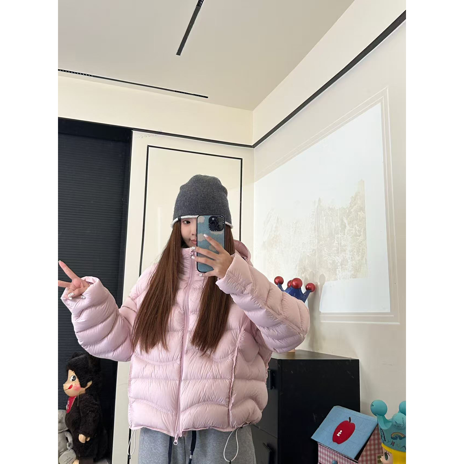 CHACHA【氧气暖阳】休闲时尚百搭95绒羽绒服
