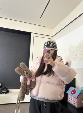 CHACHA【博主同款】休闲时尚百搭95白鸭绒羽绒服