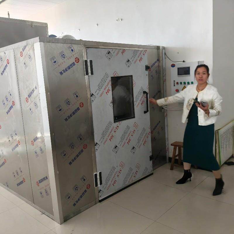 设计制作学校食堂餐具消毒库商用餐桶消毒设备高温热风循环消毒房