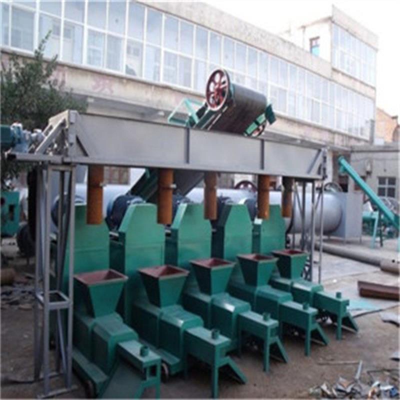 全套机制木炭加设备利用锯末花生壳制棒木炭机工业固废燃料制棒机