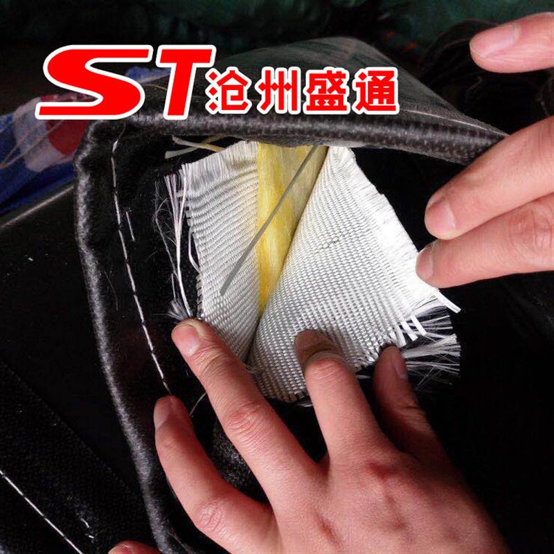 @硅胶布氟胶布非金属蒙皮 高温蒙皮 非金属膨胀节软连接圈带