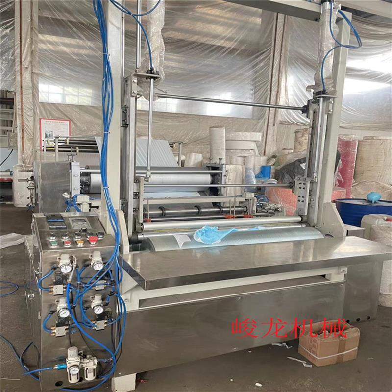 半自动中小型1米8无纺布大卷分切复卷机 一次性懒人抹布打线复卷