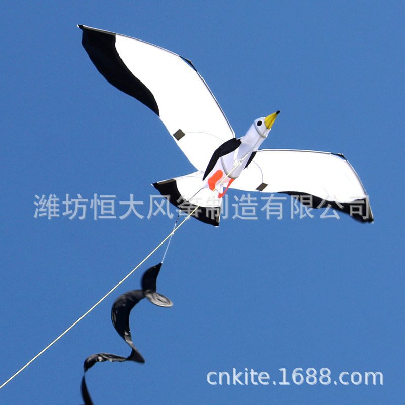 潍坊风筝 3D立体海鸥动物风筝 3D Seagull kite 新款 特色手工艺 风筝 原图主图