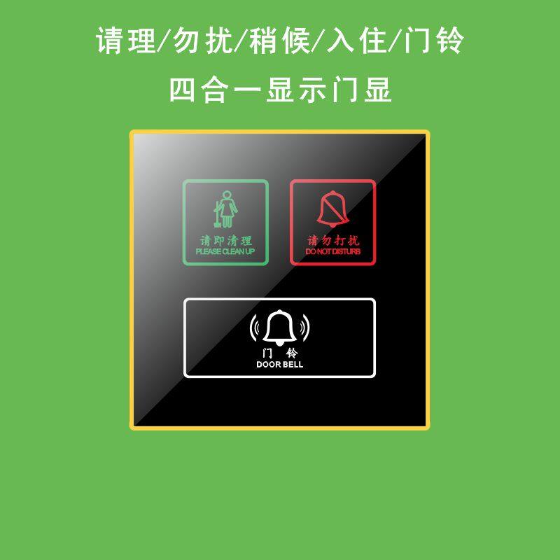 86门显多功能门牌五合一