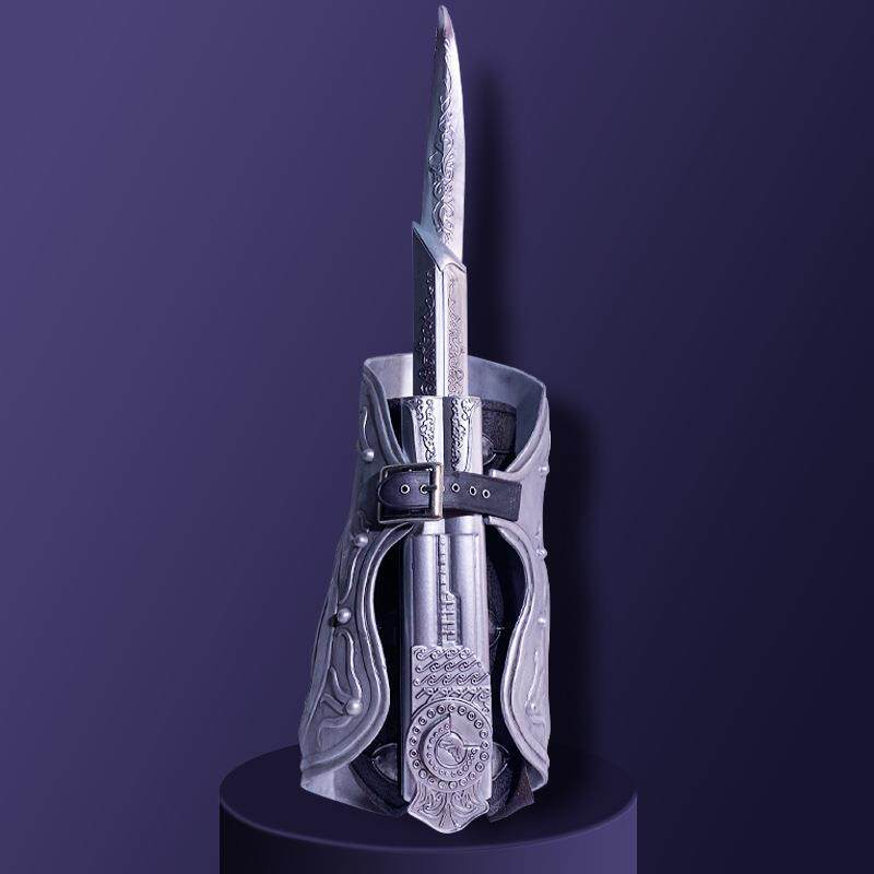 用于coplay刺客可弹射信条手杖手里剑大革命枭雄袖箭隐藏之刃道具