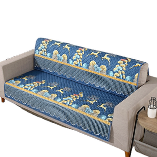 全盖沙发床套罩沙发垫子四季通用防滑简约现代无扶手单人三人坐垫