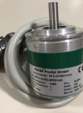 【议价】库存德国FRABA Posal GmbH 2830-1-6-0DLSPP01AR实拍