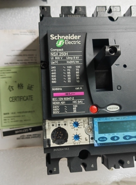 【议价】正品带数显断路器NSX100N NSX160N NSX250F/H Micrologo