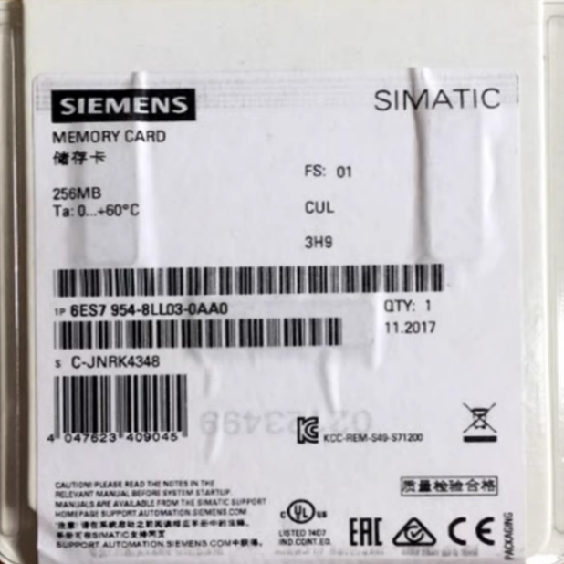 【议价】6ES79548LL030AA0 S7-1500系列CPU存储卡6ES79548LL030AA
