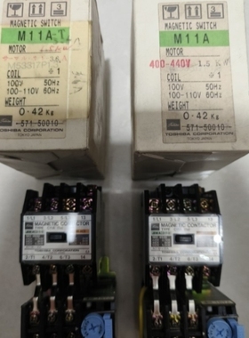 【议价】东芝接触器M11AC11A 110V+T11A/M11A-TC11A 110V+T