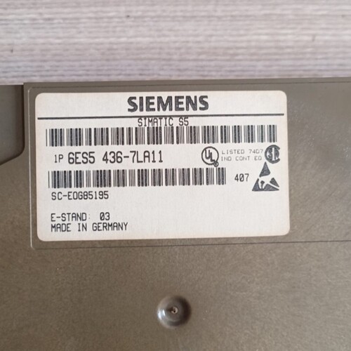 【议价】6ES54367LA11SIMATIC S5数字输入436电位隔离6ES5436-7LA