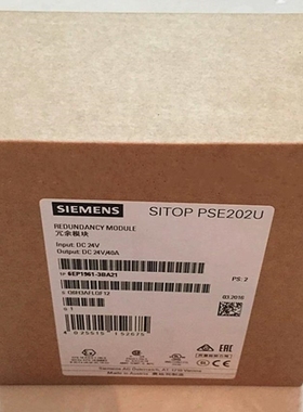 【议价】电源模块6EP1961-2BA00诊断模 4通道输入DC 24 V/40 A