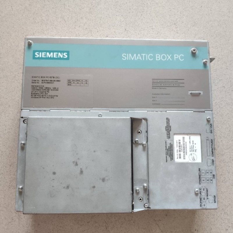 【议价】6ES7647-6BA26-0BB0 SIMATIC BOX PC 627BDC 工控机议