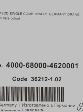 【议价】穆尔Murr模块 4000-68000-4620001 议价