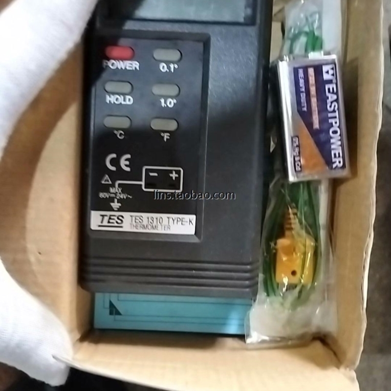 【议价】TES/泰仕测温仪 TES1310 测温仪 K形热电偶