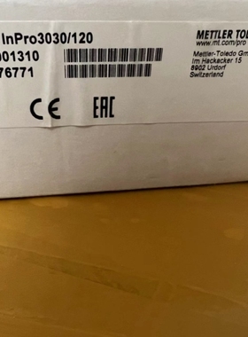 【议价】梅特勒inpro3030/120 pH电极52001310 2300i-PH-120-VP 5