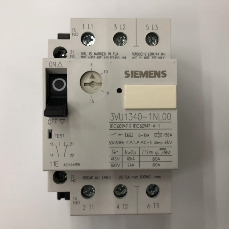 【议价】正品3VU1340-1NL00 8-13A电动机保护用空气开关断路器