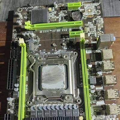 X79主板+E5 2637 V2 CPU套装  拆机