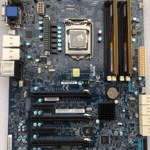 【议价】Supermicro超微X10SAT 支持E3-1200V3/V4 支持i7 i5 3个P