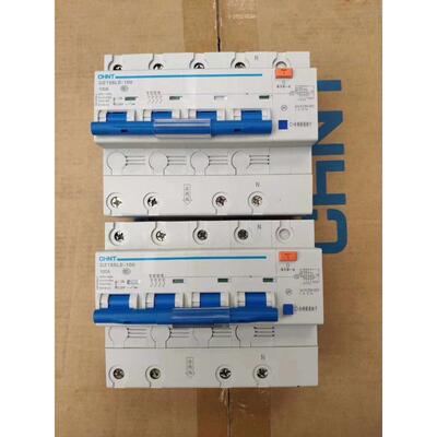 正泰dz158le-100  4p100a漏电断路器