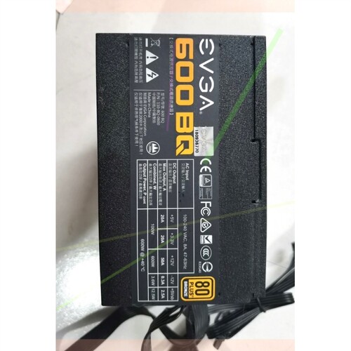 【议价】电源EVGA 600BQ 600w 的95成新,实拍