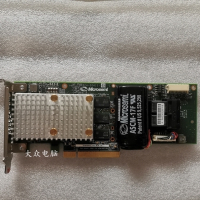 【议价】Microsemi SmartRAID 3162-8i/e带2G缓存 带电池 0J2TW5