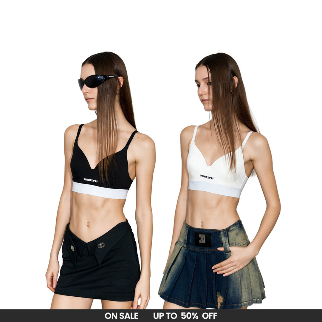 YJ1NGZYZJ LOGO棉质内衣 黑色/白色图片