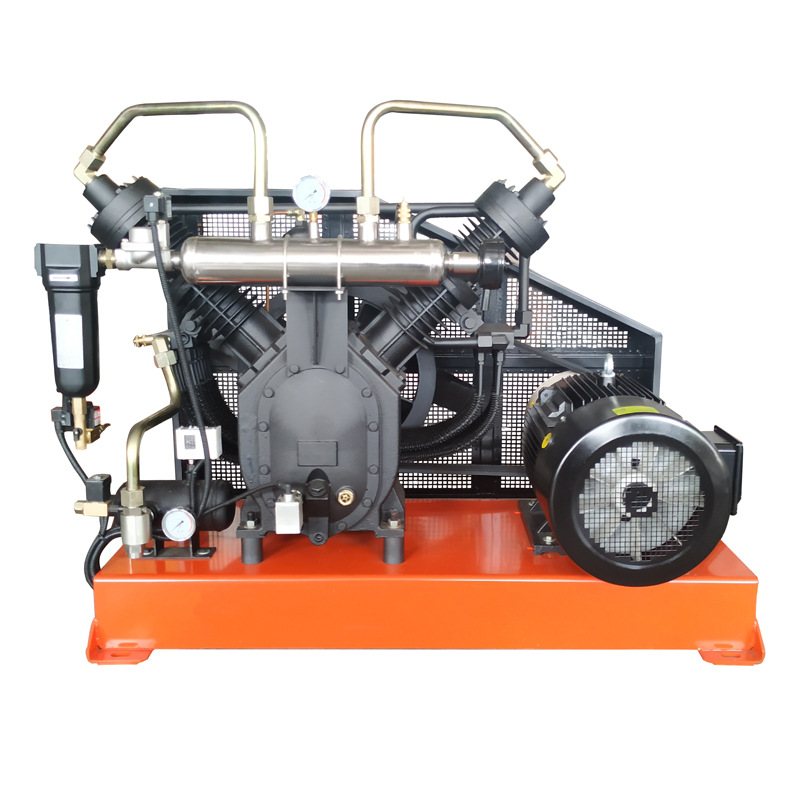 索兰特氧气罐装增压机 30Nm3/h充装钢瓶 全无油氧气压缩机